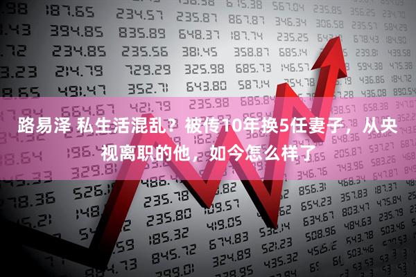 路易泽 私生活混乱？被传10年换5任妻子，从央视离职的他，如今怎么样了